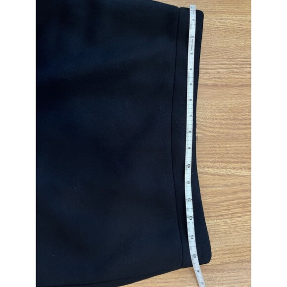 J Crew Black 100% Wool Knee Length No. 2 Pencil Skirt Size 6 - Picture 7 of 7